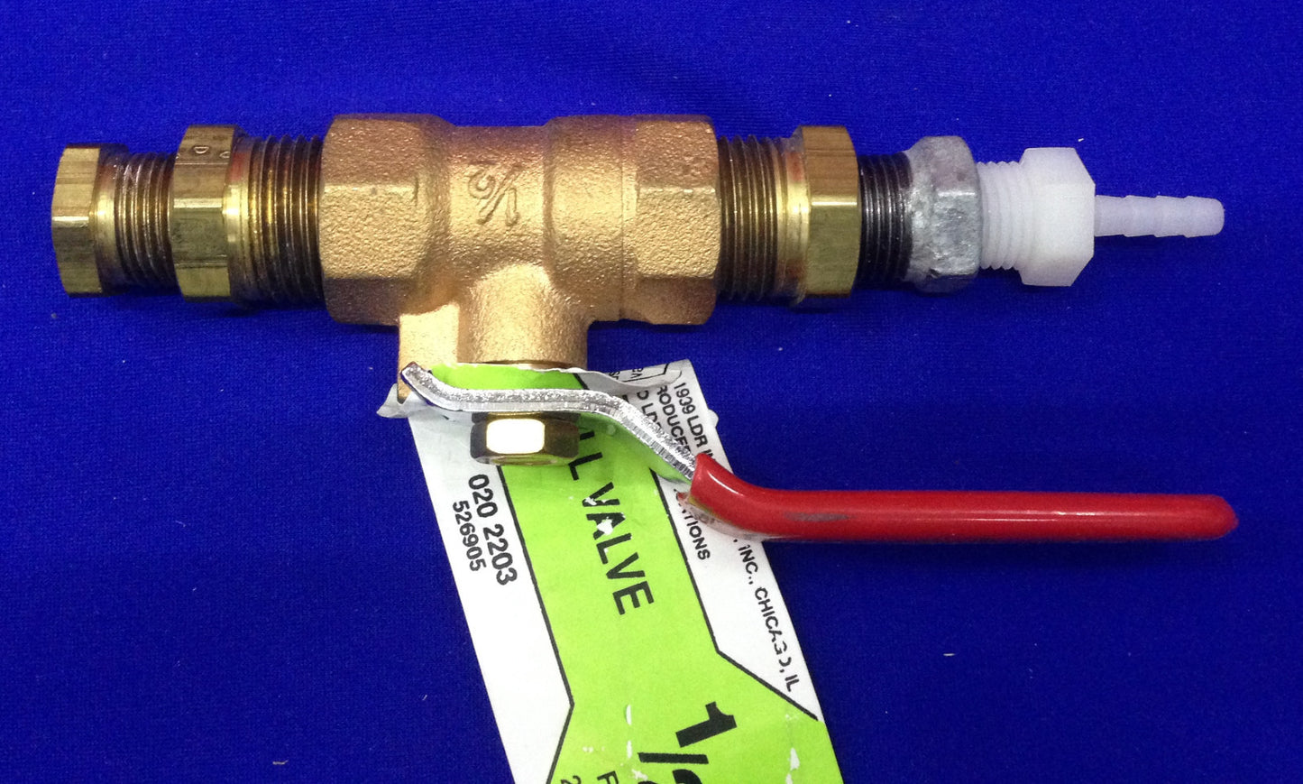 LDR INDUSTRIES LDRI 020 2203 / 526905 1/2" BALL VALVE