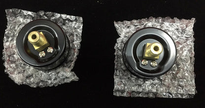 QTY 2 - WINTERS PEM1420 GAUGE 1.5" DIAL 1/8" NPT BACK 0-100PSI/KPA