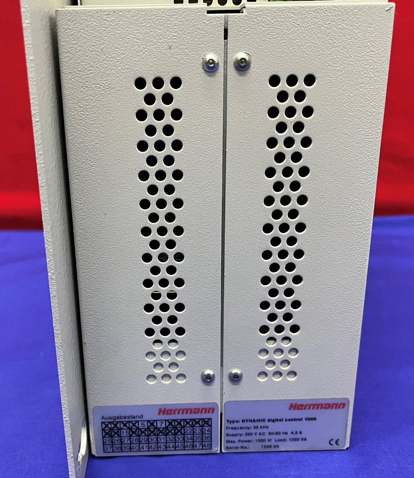 FOR PARTS AND REPAIR Herrmann DynamicDigital Control 1000 35kHz 230VAC
