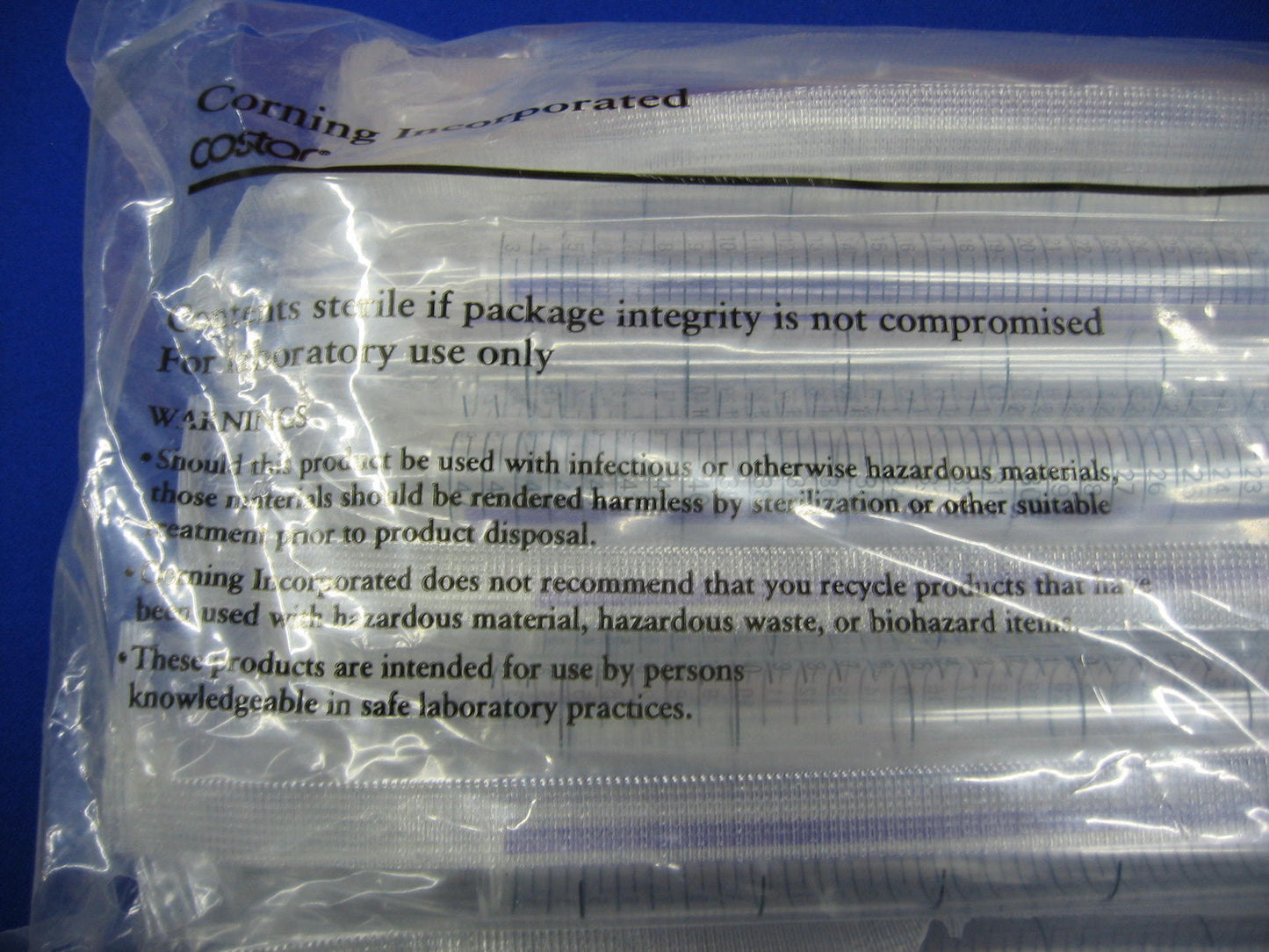 CORNING COSTAR 4501 DISPOSABLE 50mL STRIPETTE 25/BAG