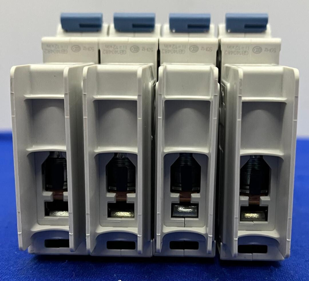 AB ALLEN BRADLEY 1489-M D 2A MINIATURE CIRCUIT BREAKER LOT OF 4
