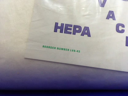 1 PKG OF 10 BAGS - PRO-TEAM / PROTEAM LV8-43 LINEVACER 10 PAPER-FILTER BAGS HEPA