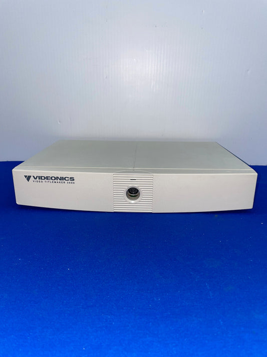 VIDEONICS, TM3000NTSC, VIDEO TITLEMAKER 3000 Parts or repir unable to test