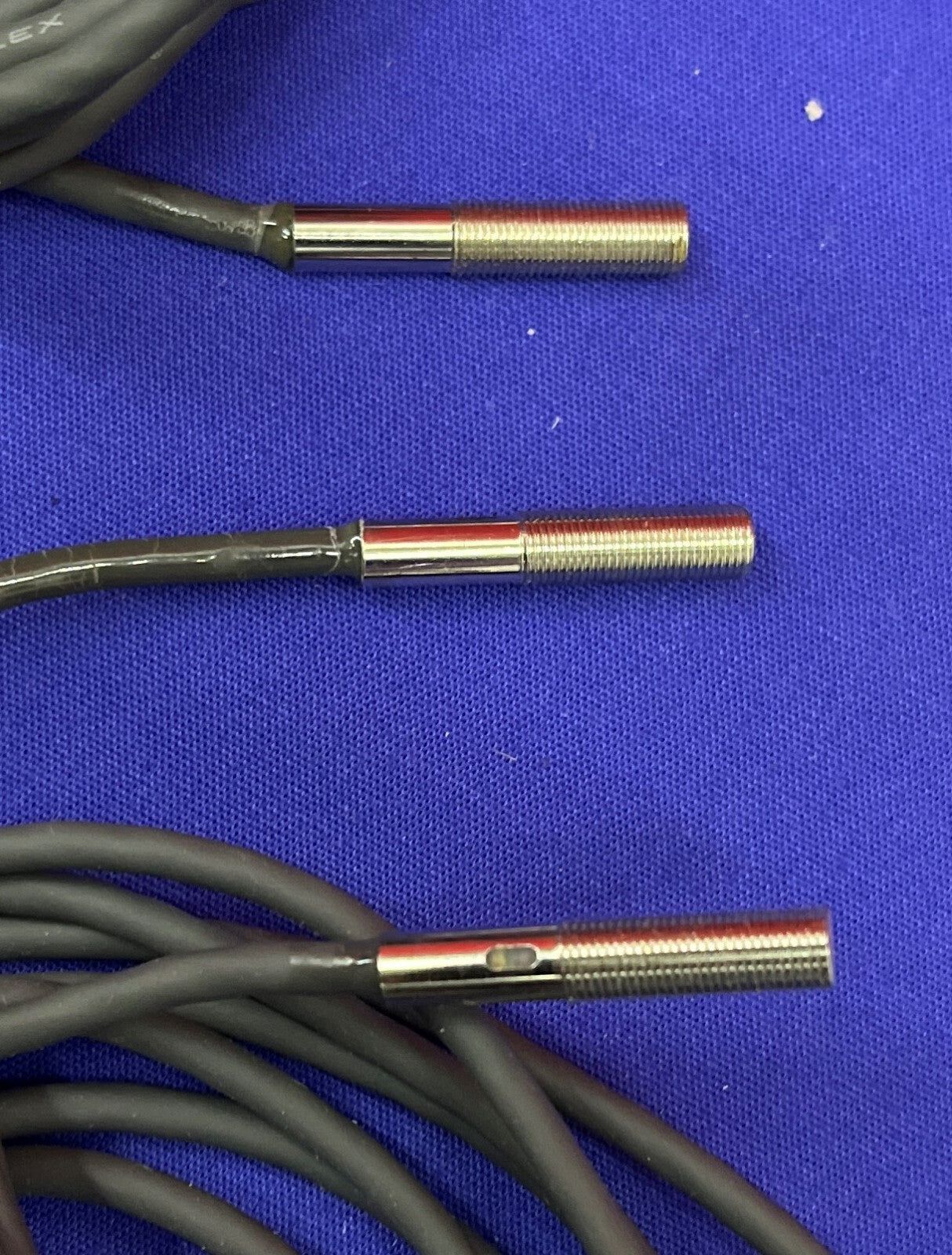 Lot of 3 Omron E2E-X1C1 Proximity Sensor