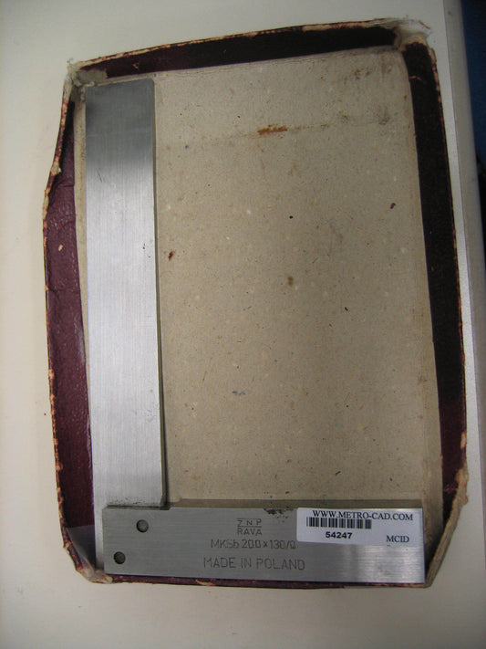 FOWLER  52-431-006 6-3/4" STRAIGHT EDGE SQUARE BY ZNP RAVA
