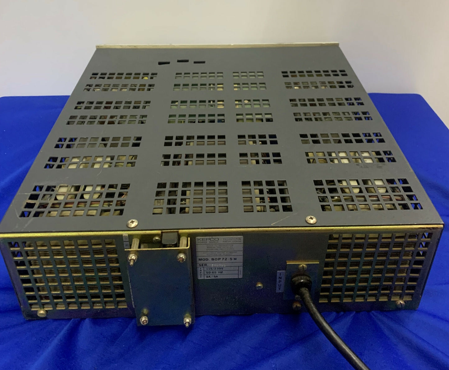KEPCO POWER SUPPLY BOP72-5M BIPOLAR DC POWER SUPPLY OPERATIONAL AMPLIFIER