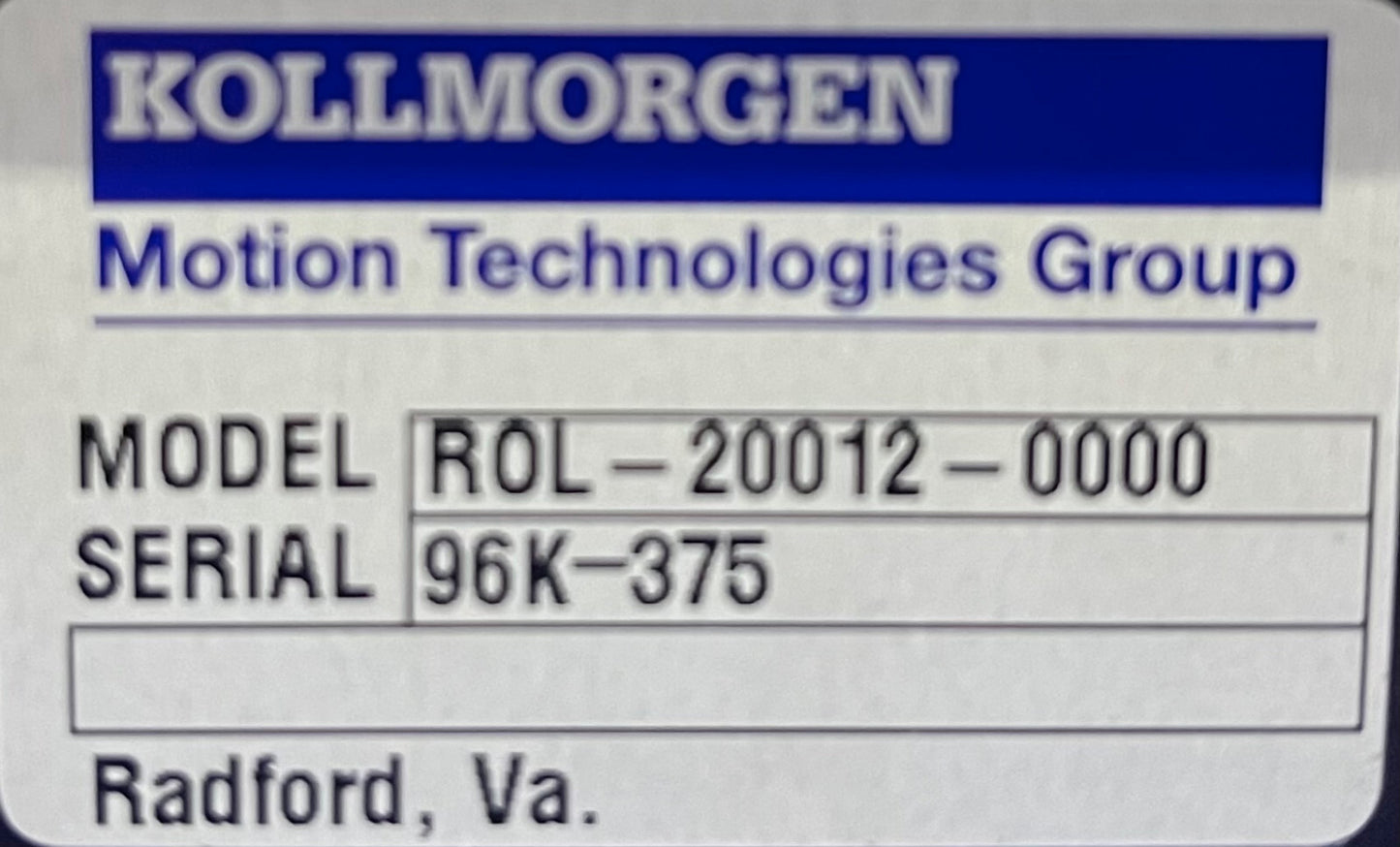 KOLLMORGEN SILVERLINE ROL-20012-0000 LINE OPERATED ANALOG SERVO AMPLIFIER -PARTS