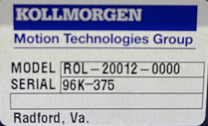 KOLLMORGEN SILVERLINE ROL-20012-0000 LINE OPERATED ANALOG SERVO AMPLIFIER -PARTS