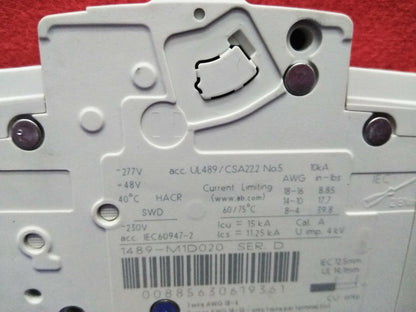 ALLEN BRADLEY / ALLEN-BRADLEY / AB 1489-M CIRCUIT BREAKER