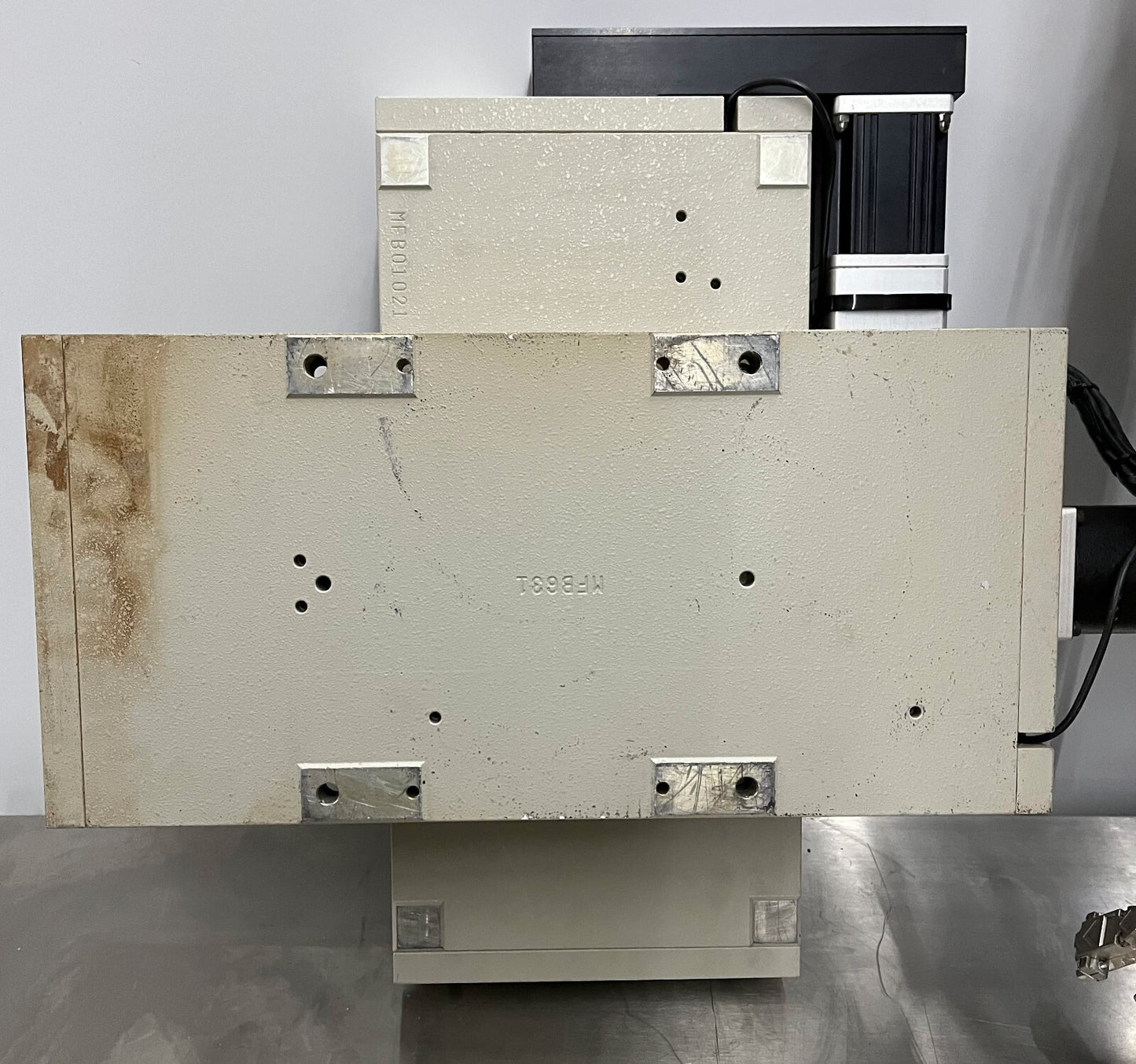 AEROTECH ATS20015 & 20015-40P MOTORIZED X-Y LINEAR STAGE APPROX 150MM 6" TRAVEL
