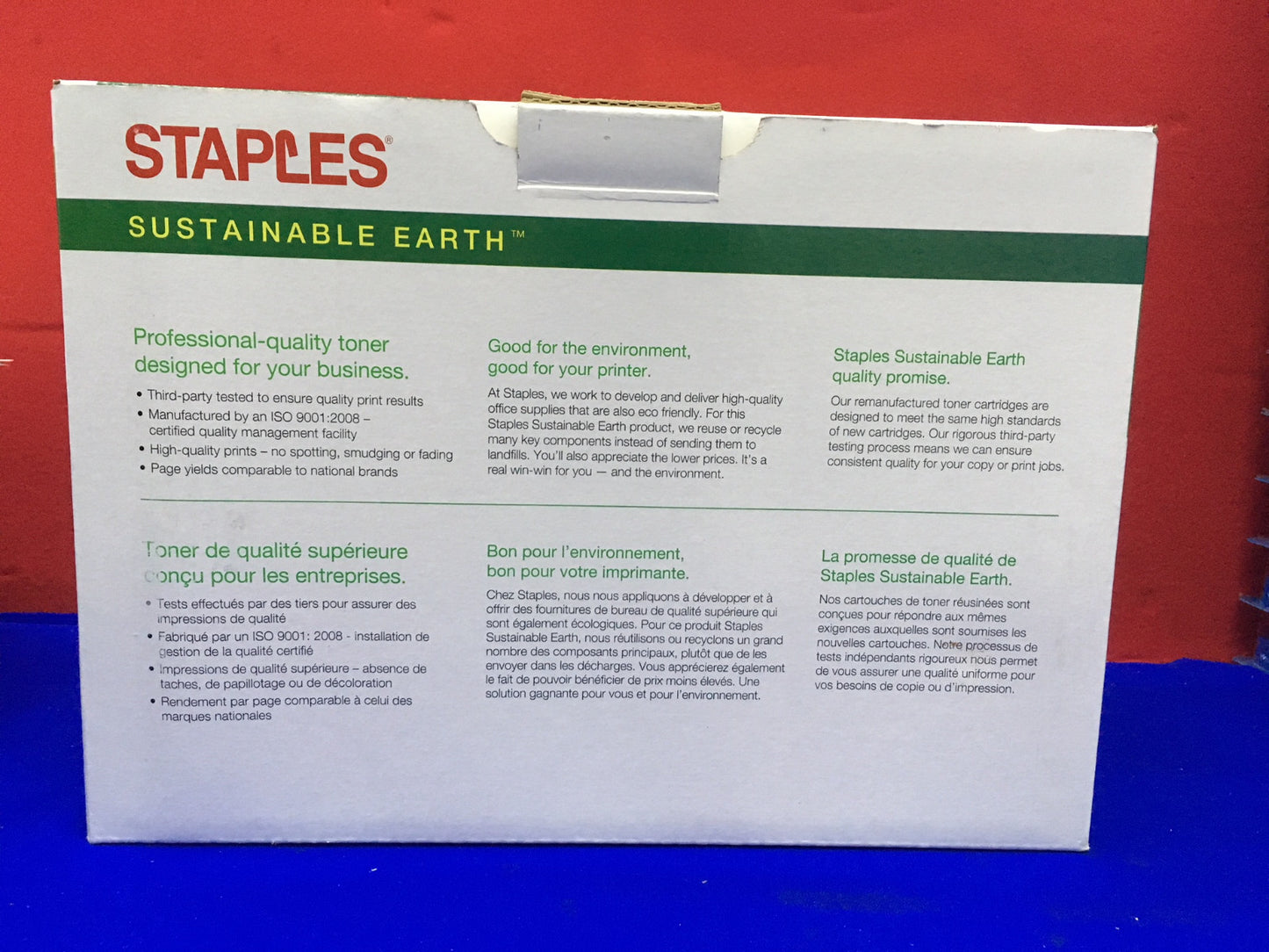 STAPLES SEB05XR / HP CE505X REMANUFACTURED TONER CARTRIDGE