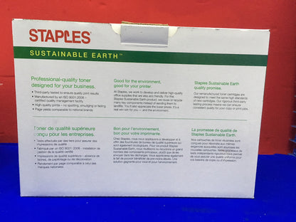 STAPLES SEB05XR / HP CE505X REMANUFACTURED TONER CARTRIDGE