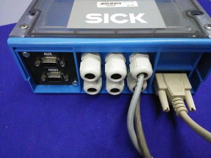 SICK BAR CODE SCANNER CLV420-0010 & MODEL CDM420-0102 INTERFACE/ CONTROL UNIT