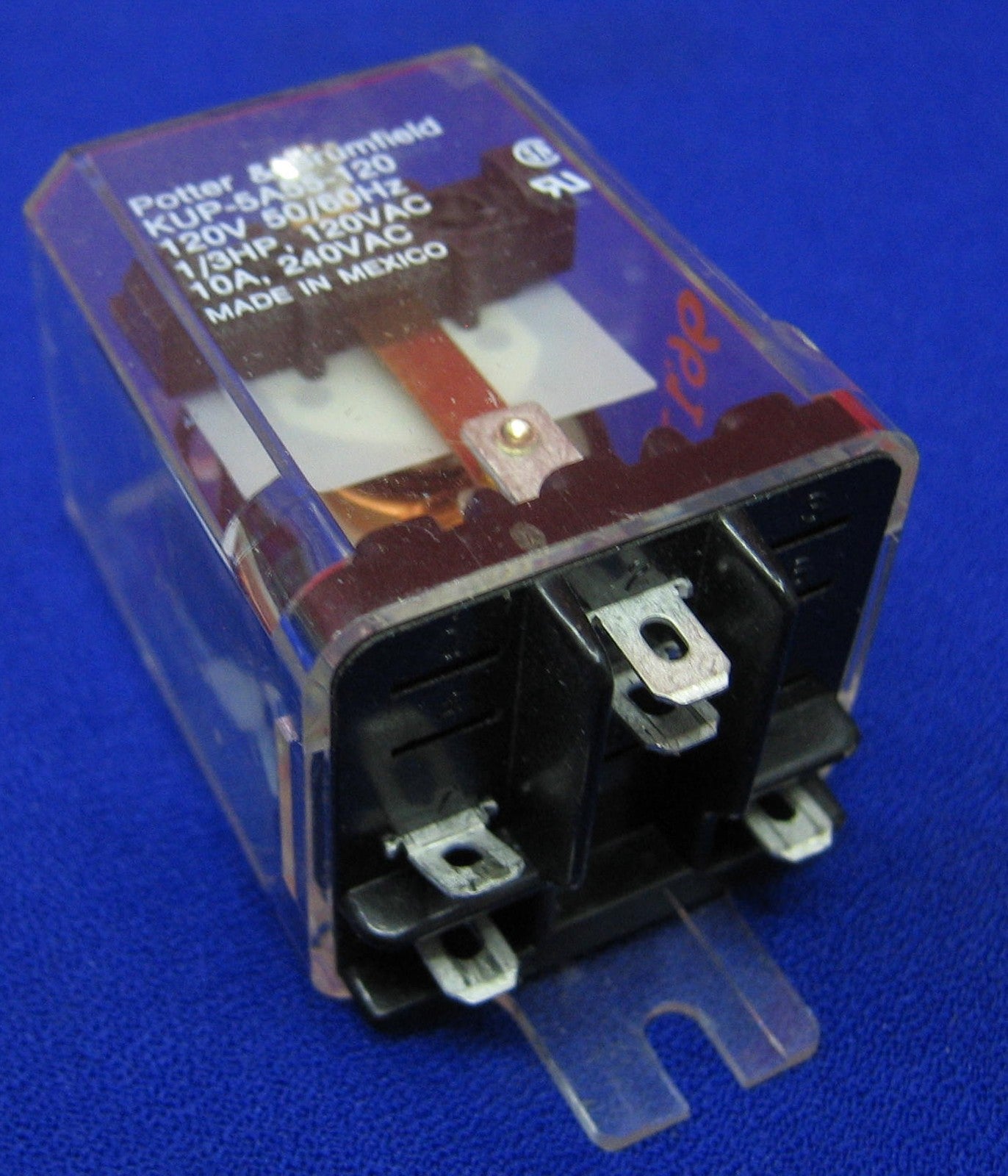 POTTER & BRUMFIELD DUP-5A55-120 ELECTROMECHANICAL RELAY 120V