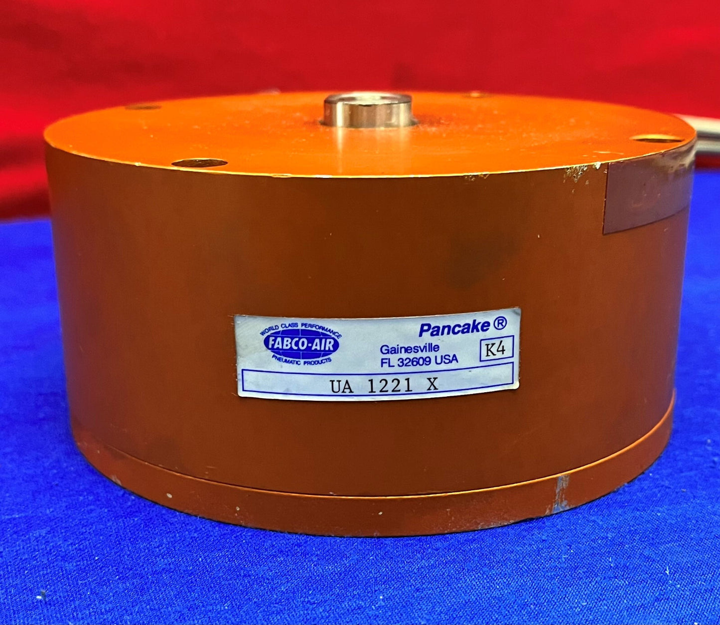 Fabco-Air Pancake UA-1221-X Double acting Pneumatic Cylinder Actuator
