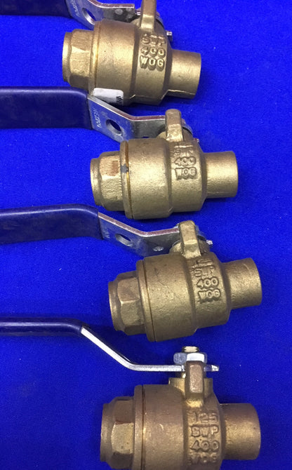 Qté 4 - NIBCO USA 580 1/2'' VANNE À GUILLOTINE C 125SWP-400WOG