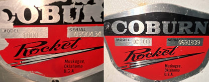 VINTAGE COBURN ROCKET LTI CLEAN’n’COAT 1000 & QUICK CURE III QCIII  PARTS/REPAIR