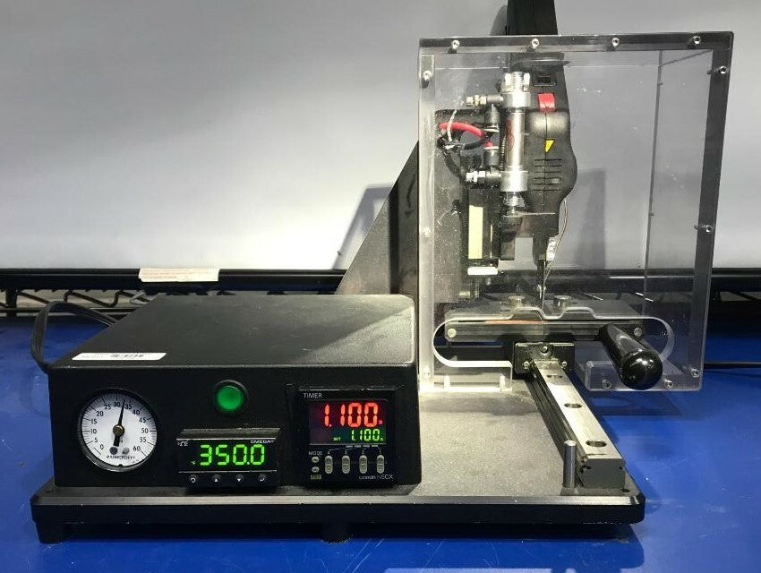 CUSTOM HOT KNIFE SKIVER 120VAC 0-100PSI WITH OMEGA TEMPERATURE CONTROLLER