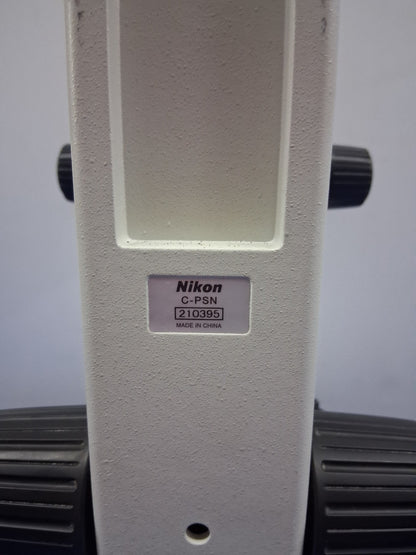 MICROSCOPE NIKON SMZ 745 6,7X-50X AVEC SUPPORT NIKON C-PSN 213406 ET ÉCLAIRAGE LED 