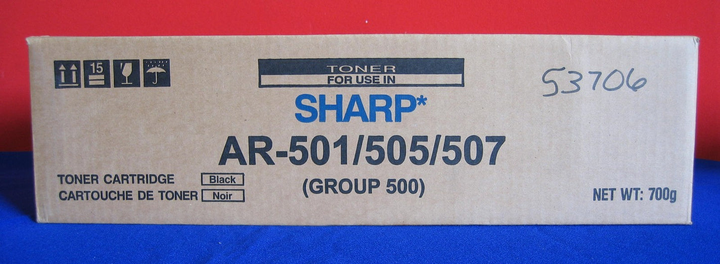 SHARP AR-501/505/507 TONER CARTRIDGE BLACK (GROUP 500) NEW IN BOX