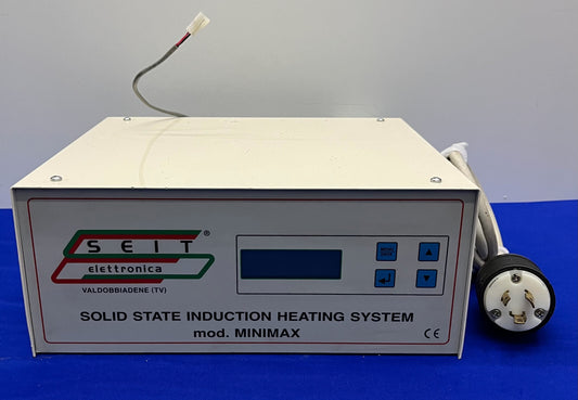 SEIT SOLID STATE INDUCTION HEATING SYSTEM MODEL MINIMAX 220-230 FOR PARTS/REPAIR