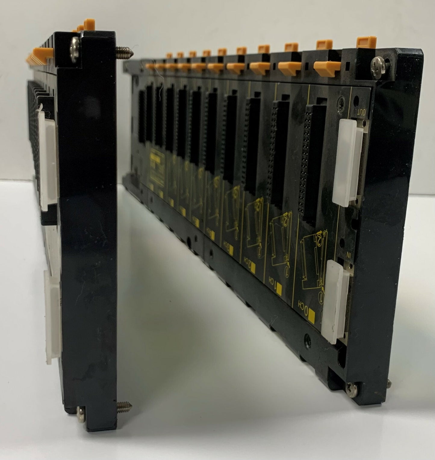 Lot of 2 Omron 10 Slot CPU Base Unit C200HBC101-V2