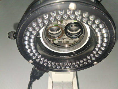 MICROSCOPE NIKON SMZ 745 6,7X-50X AVEC SUPPORT NIKON C-PSN 213406 ET ÉCLAIRAGE LED 