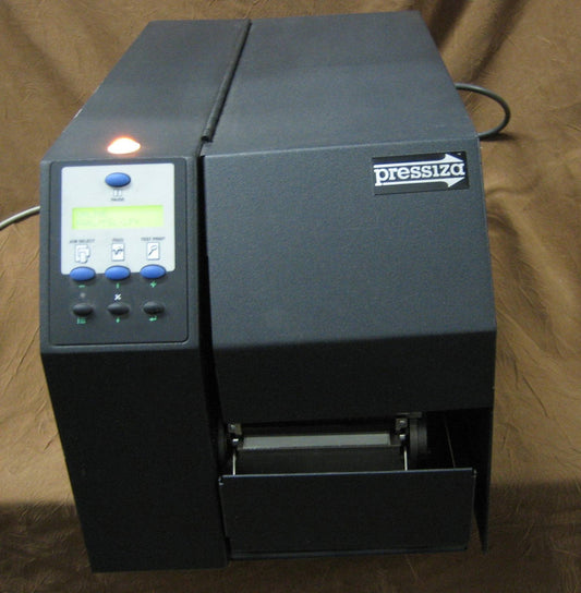 PRESSIZA  P4083 THERMAL LABEL MAKER TESTED TO POWER ON OK