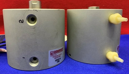 LOT OF 2  Compact Air Products AR2X114 Pneumatic Piston Inch Cylinders