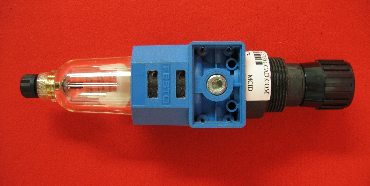 FESTO LFR-1/8 S B       FILTER REGULATOR 1/8" NPT  MINI    SERIES 3478