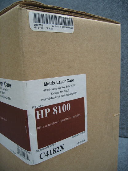 HP / RECONDITIONED BY MATRIX LASER CARE C4182X LASER JET TONER CARTRIDGE