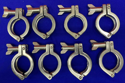 1 LOT QTY OF 8 - VNE VACUUM CLAMP HEAVY DUTY (Appears to be VNE 13MHHM1.5)