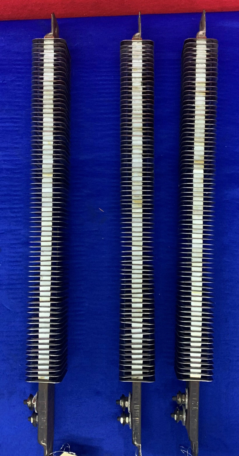 Lot of 3 CHROMALOX FINSTRIP OTF-180 Air Heater 240V 1000W HNL 3490P/052710-117