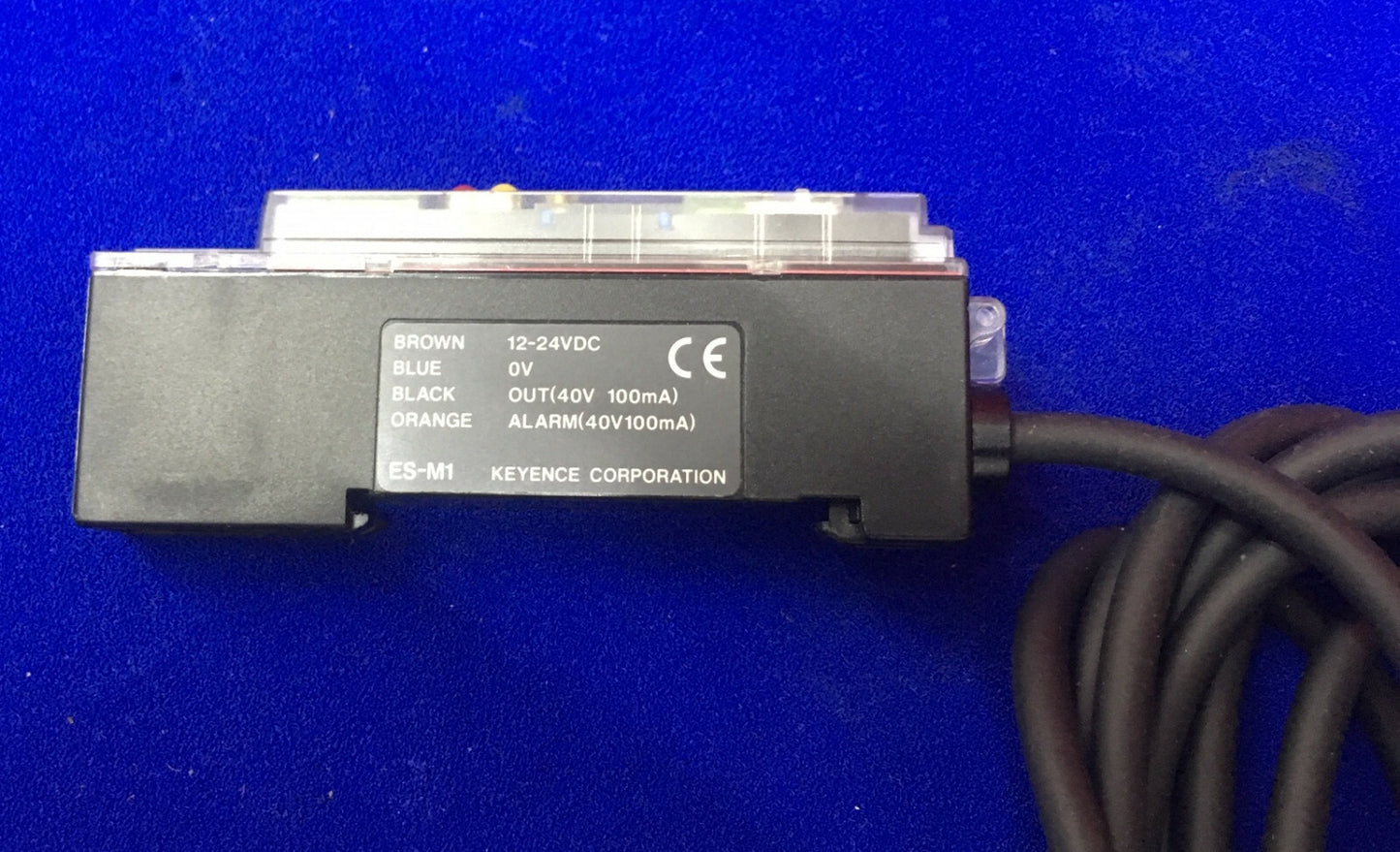 KEYENCE ES-M1 SN 5127679 PROXIMITY SWITCH AMPLIFIER