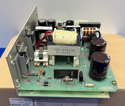Alimentation TDK KEPCO ERX24-2.5 Entrée : CA 115/230 V, 1,6/0,9 A, 50/60 HZ Sortie : CC 24 V