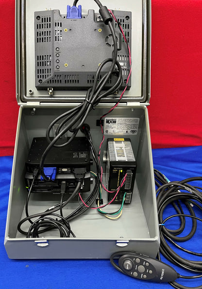 Keyence CA-MP81 LCD Color Display CV-3000 CV-3502 CA-U3 Enclosure Vision System