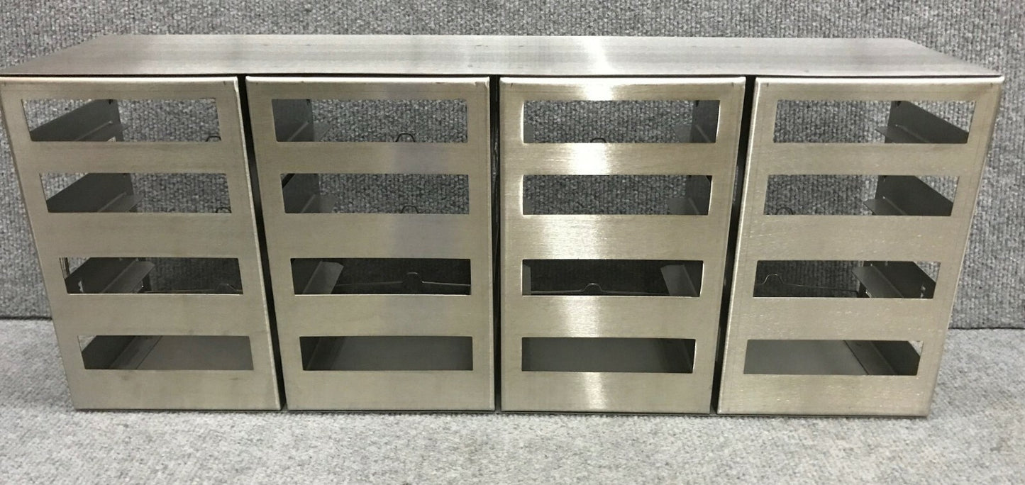 NALGENE 5038-4422 Horizontal CryoBox™ Freezer RACK 1.2/2.0ml 16-SHELF NALGE NUNC