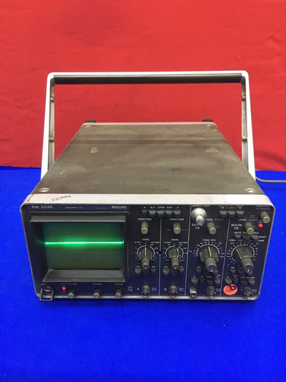 PHILIPS 50 MHZ DUAL CHANNEL OSCILLOSCOPE VERTICAL AMPLIFIERS PM 3240 - PARTS