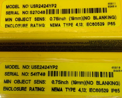 Banner MicroScreen Sender und Empfänger USR2424YP2 / USE2424YP2 