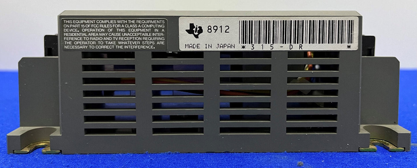 TEXAS INSTRUMENTS /SIEMENS 315DR CENTRAL PROCESSOR MODULE RELAY