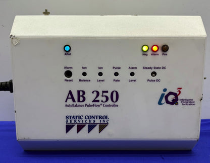 Static Control Services,Auto Balance Pulse Flow Controller,AB 250 PARTS REPAIR