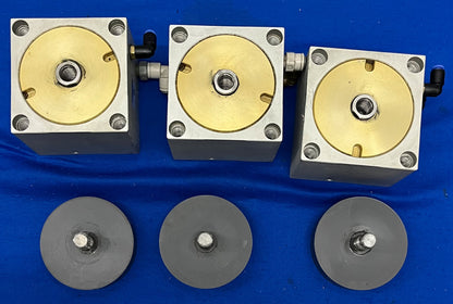 COMPACT INCH SQUARE BODY CYLINDER S3X1 BORE: 3 STROKE: 1 Lot of 3