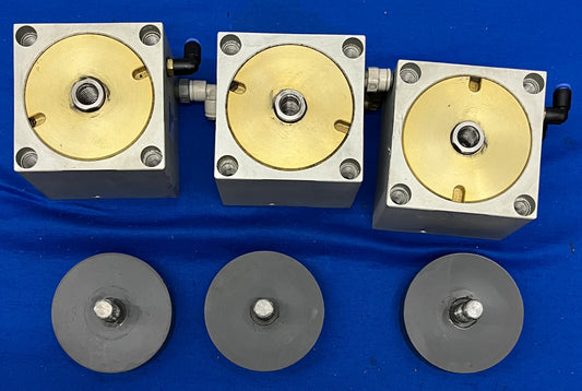 COMPACT INCH SQUARE BODY CYLINDER S3X1 BORE: 3 STROKE: 1 Lot of 3