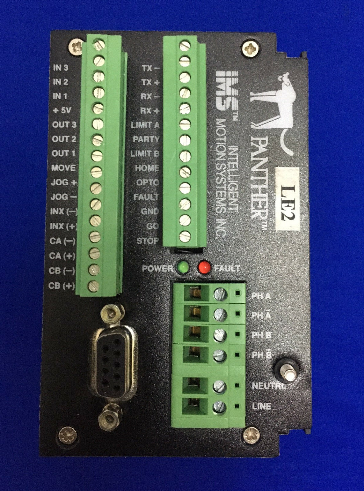 PANTHER LE2 MICROSTEPPER / DRIVER CONTROLLER/INDEXER/POWER SUPPLY