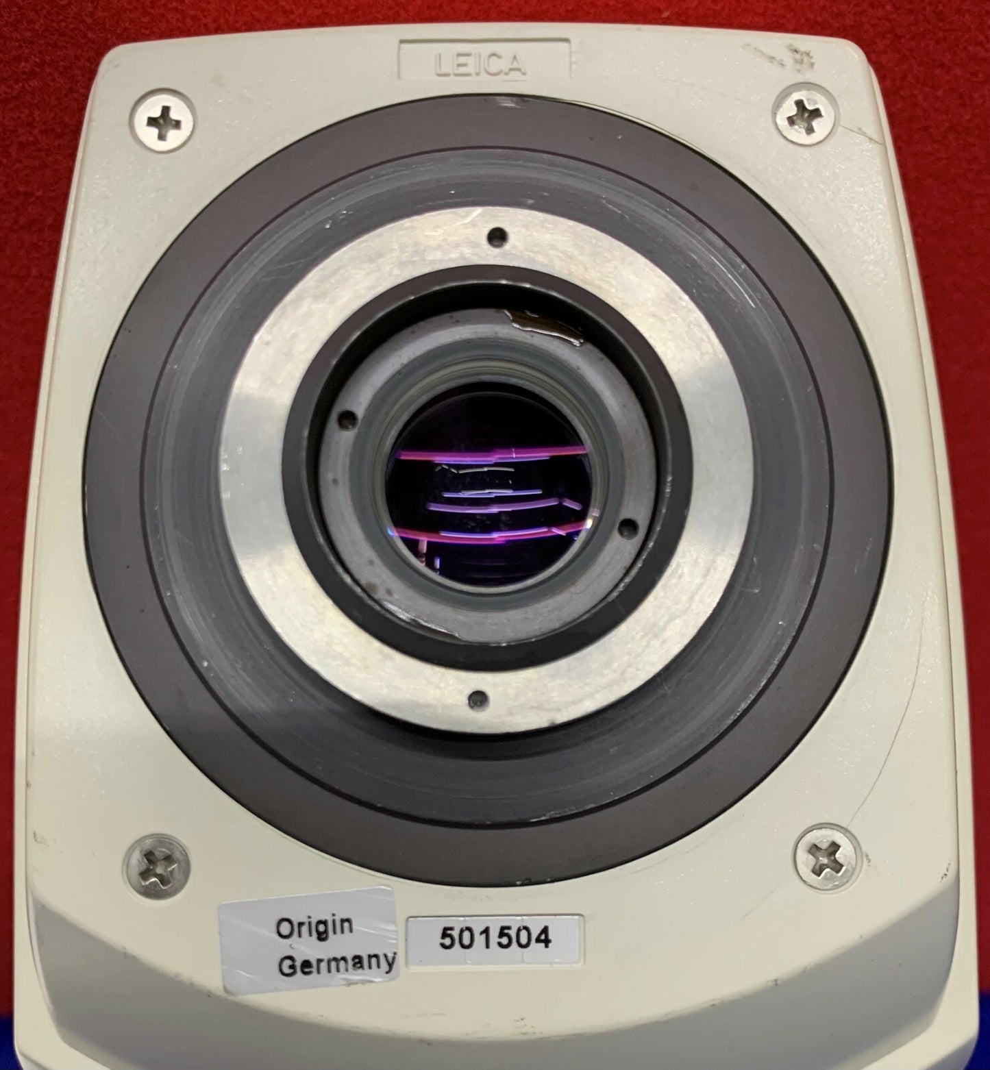 Leica Ergonomic Binocular Microscope Head 501504 10x EyePieces