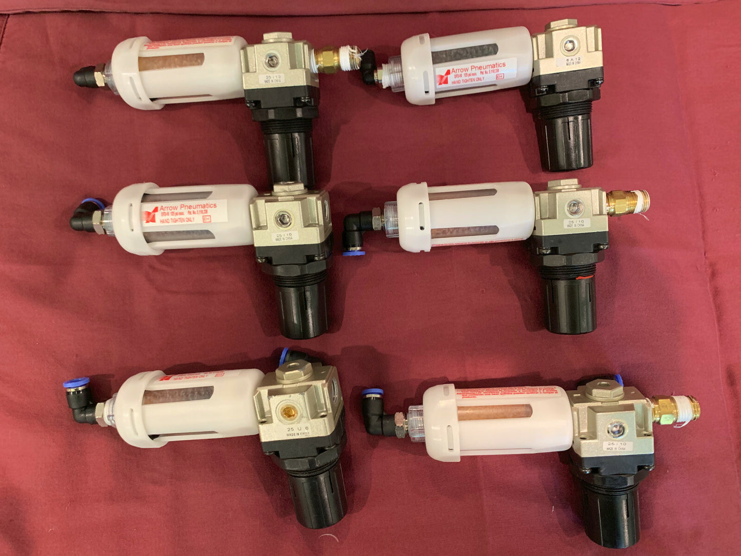 QTY 6 - CLIPPARD MMD-2Q REGULATORS