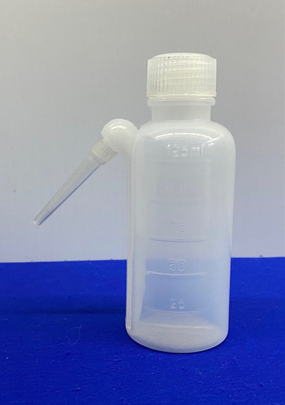 UNITED SCIENTIFIC SUPPLIES 36607 WASH BOTTLES NEW 125ML - 1 PKG OF 8 BOTTLES