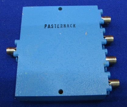 PASTERNACK PE2015 500hm 4 WAY SMA POWER DIVIDER FROM 2 GHz TO 4GHz