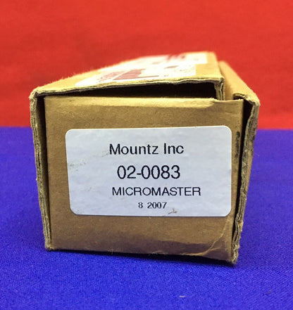 MOUNTZ 02-0083 / 020083 / TLS0022M MICRO MINIMASTER PRESET TORQUE SCREWDRIVER