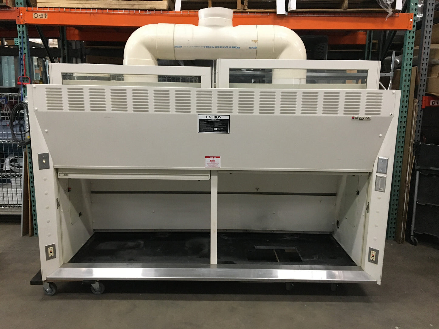 KEWAUNEE LABORABZUG/OHNE BASIS SUPREME AIR 8' X 3' X 78"